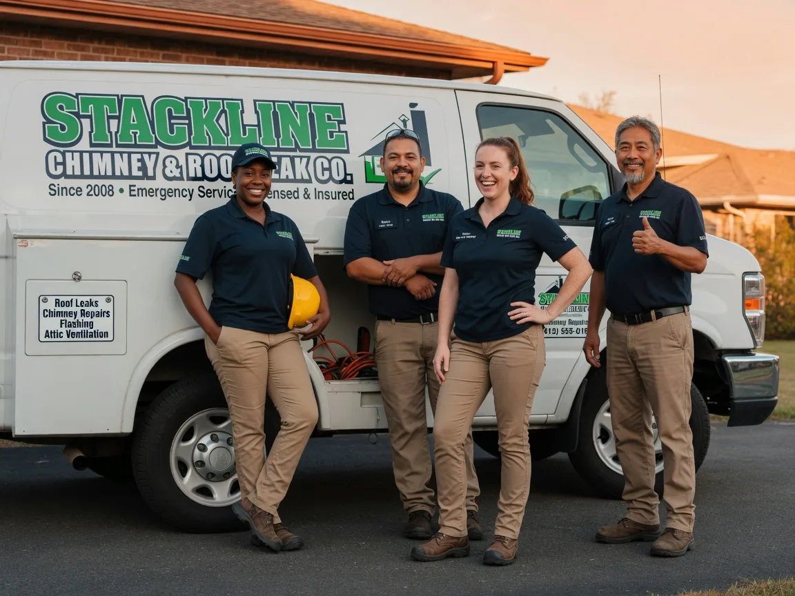 Chimney flashing repair company in Livonia, MO